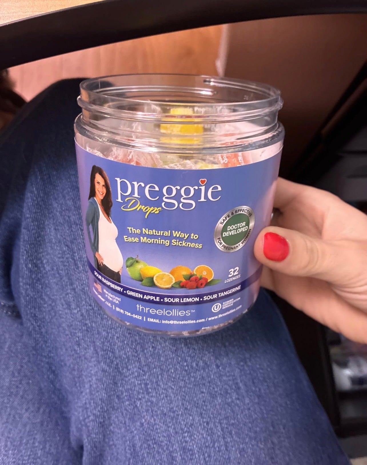 Preggo Nausea candy/ Siret Vomi pou Ansent