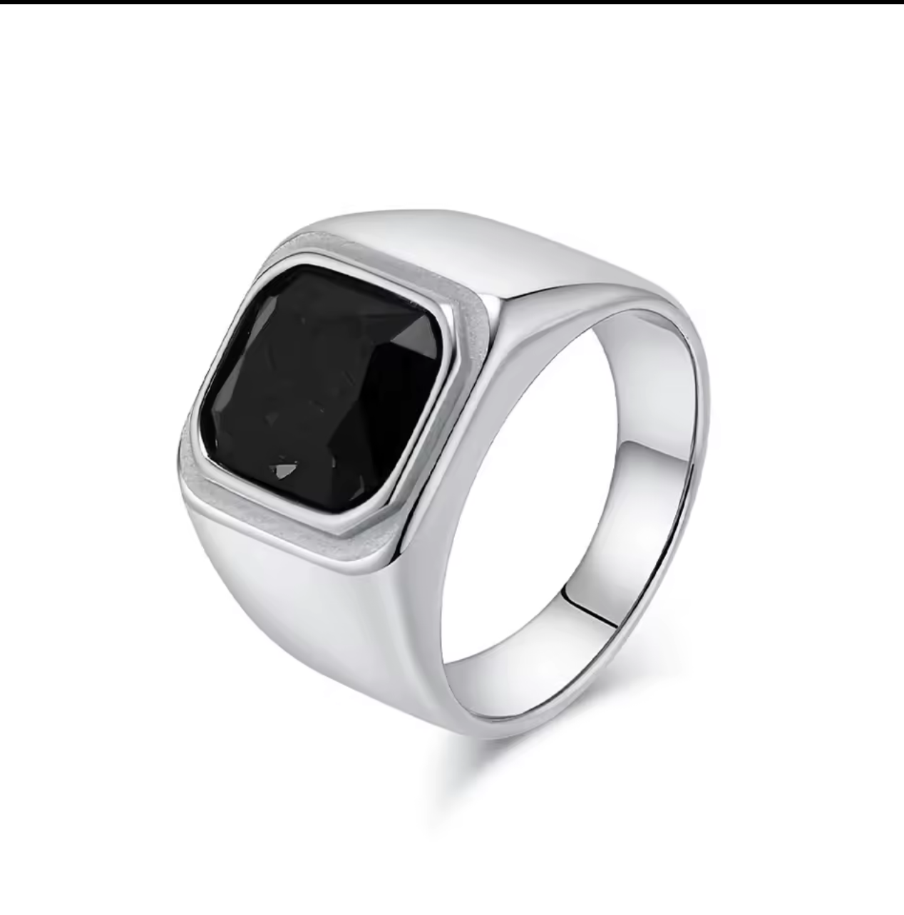 Gold and silver Stainless steel rings