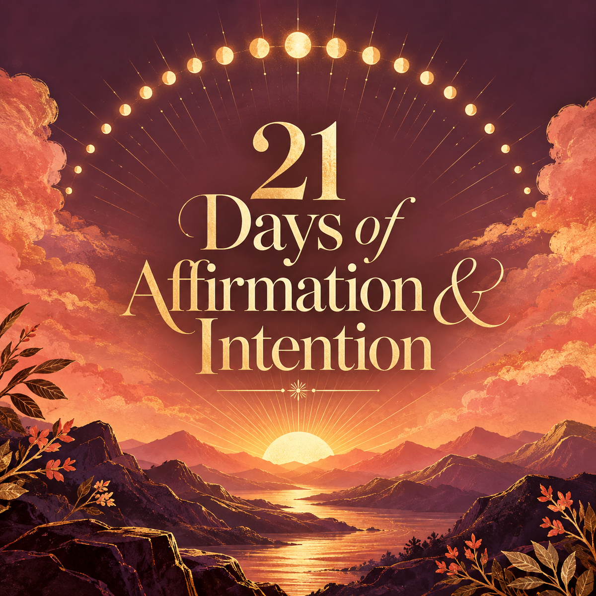 21 Days of Affirmation and Intention premium cover