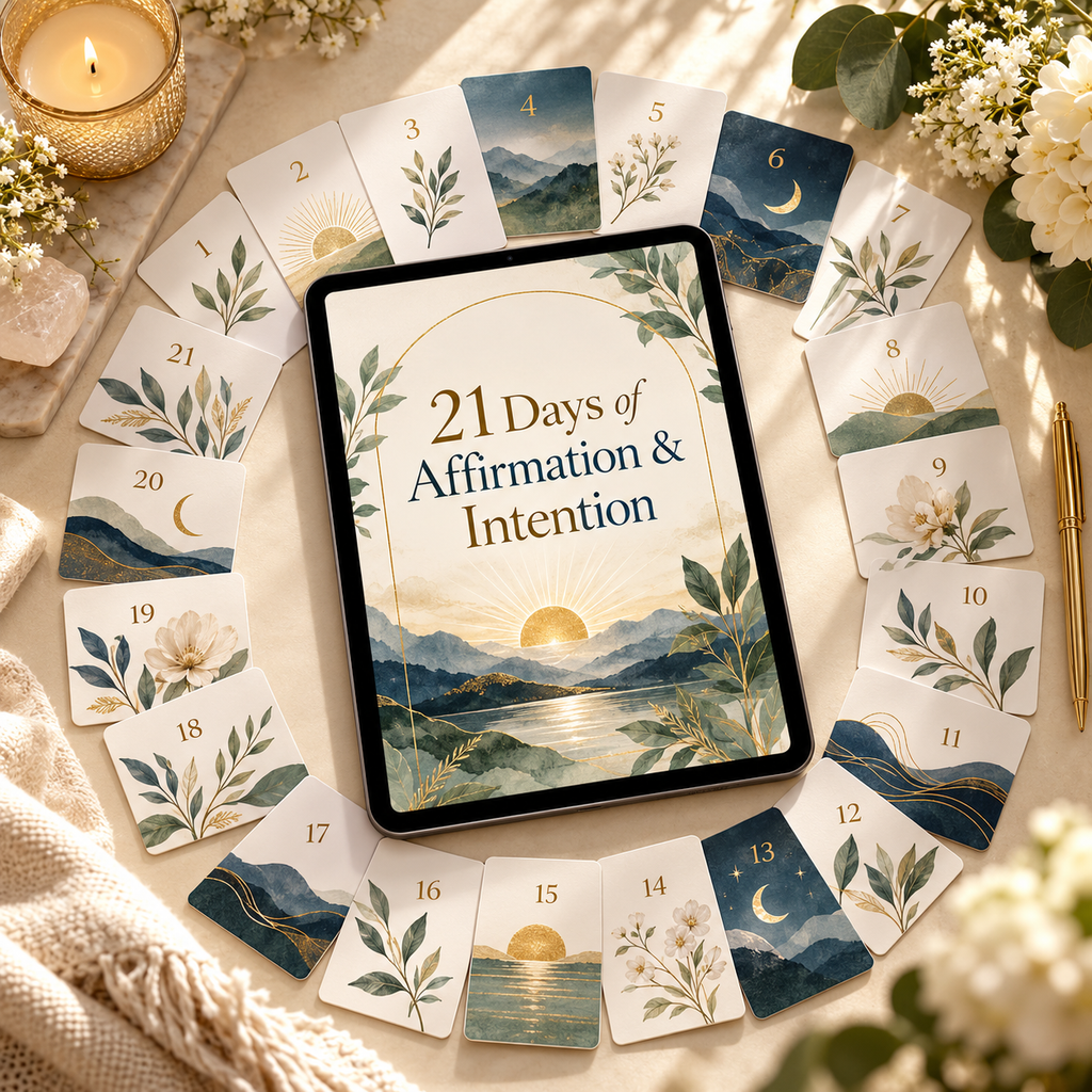 21 Days of Affirmation and Intention challenge preview