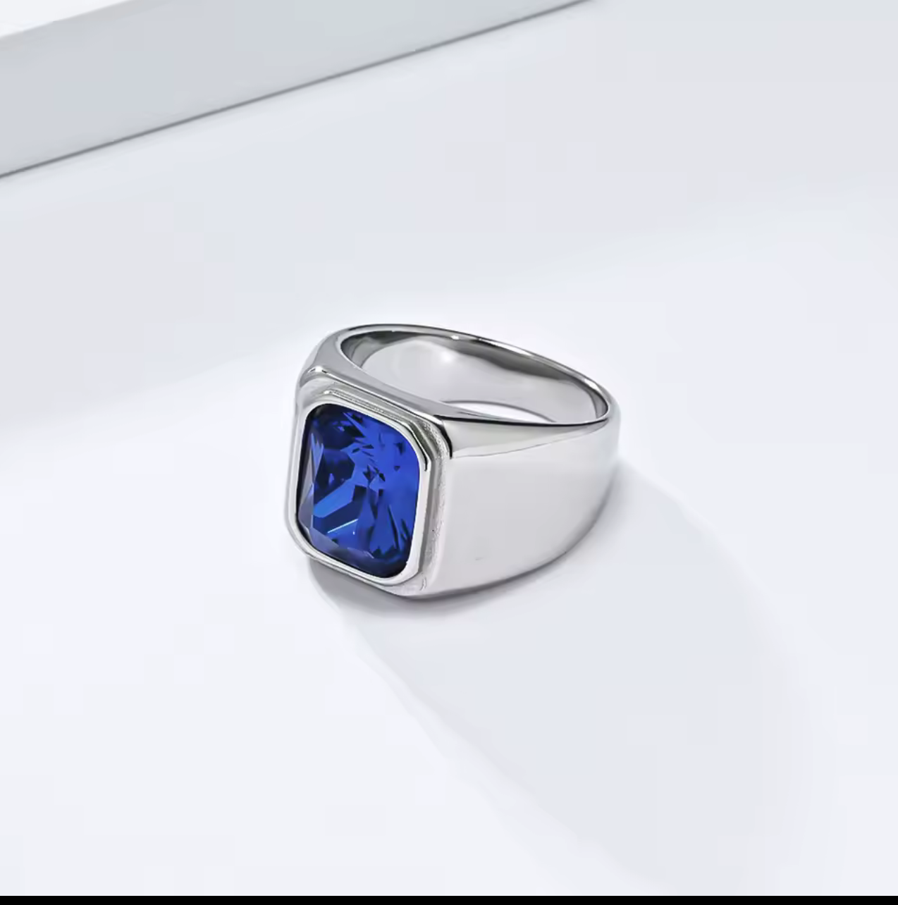 Gold and silver Stainless steel rings