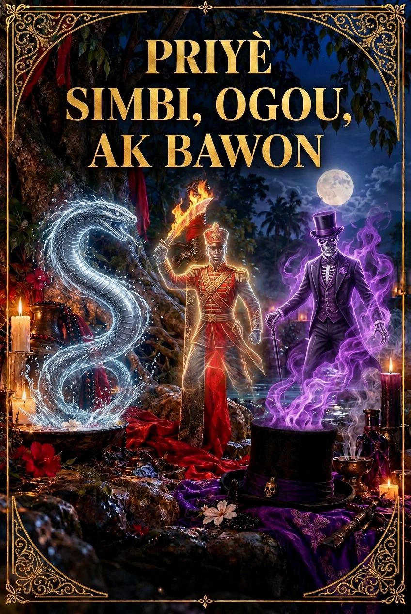 PRIYÈ- Simbi, Ogou ak Bawon