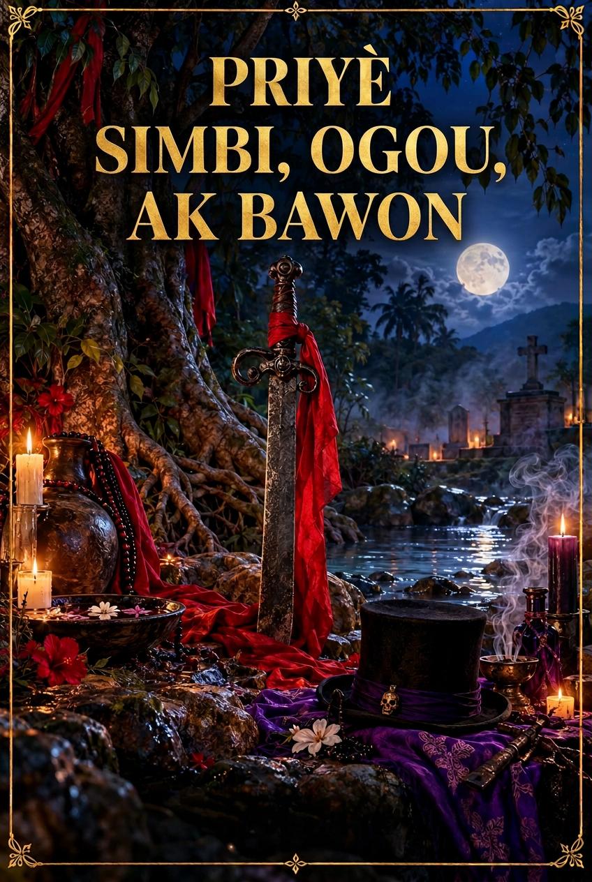 PRIYÈ- Simbi, Ogou ak Bawon