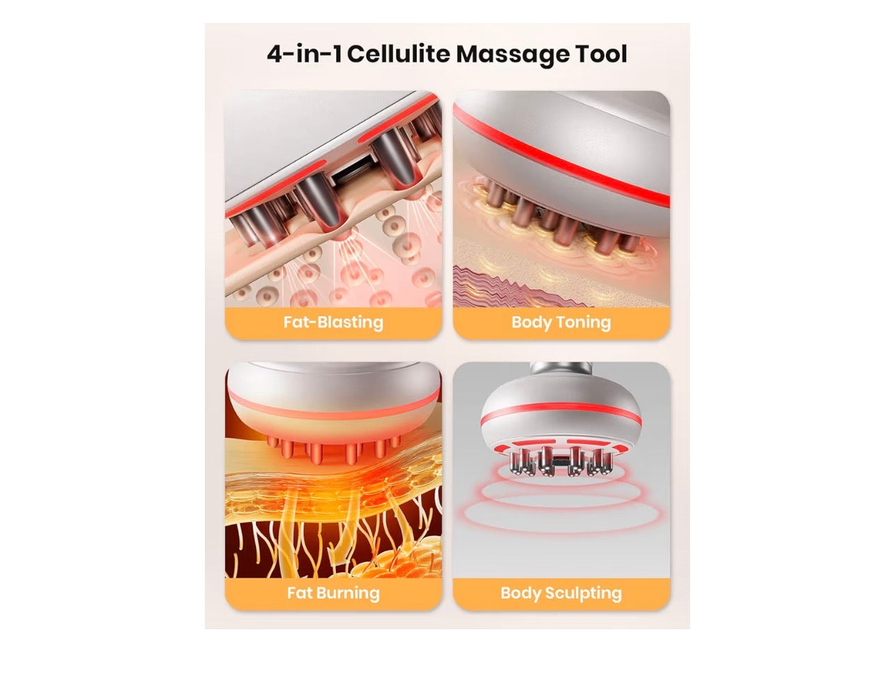 4-in-1 Lymphatic Drainage Massager