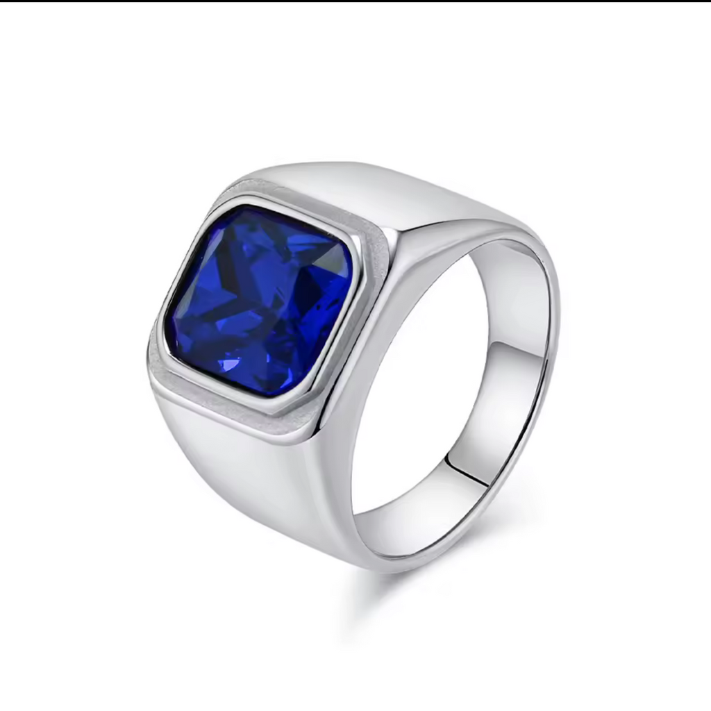 Gold and silver Stainless steel rings