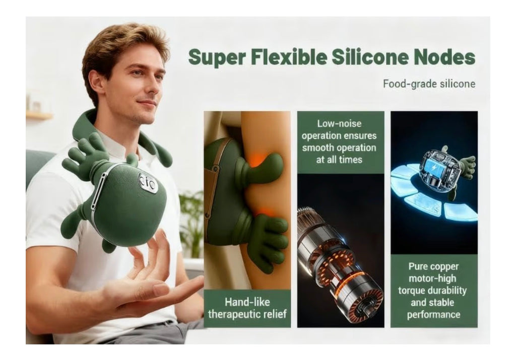 Portable Neck and Back Relaxing Massager