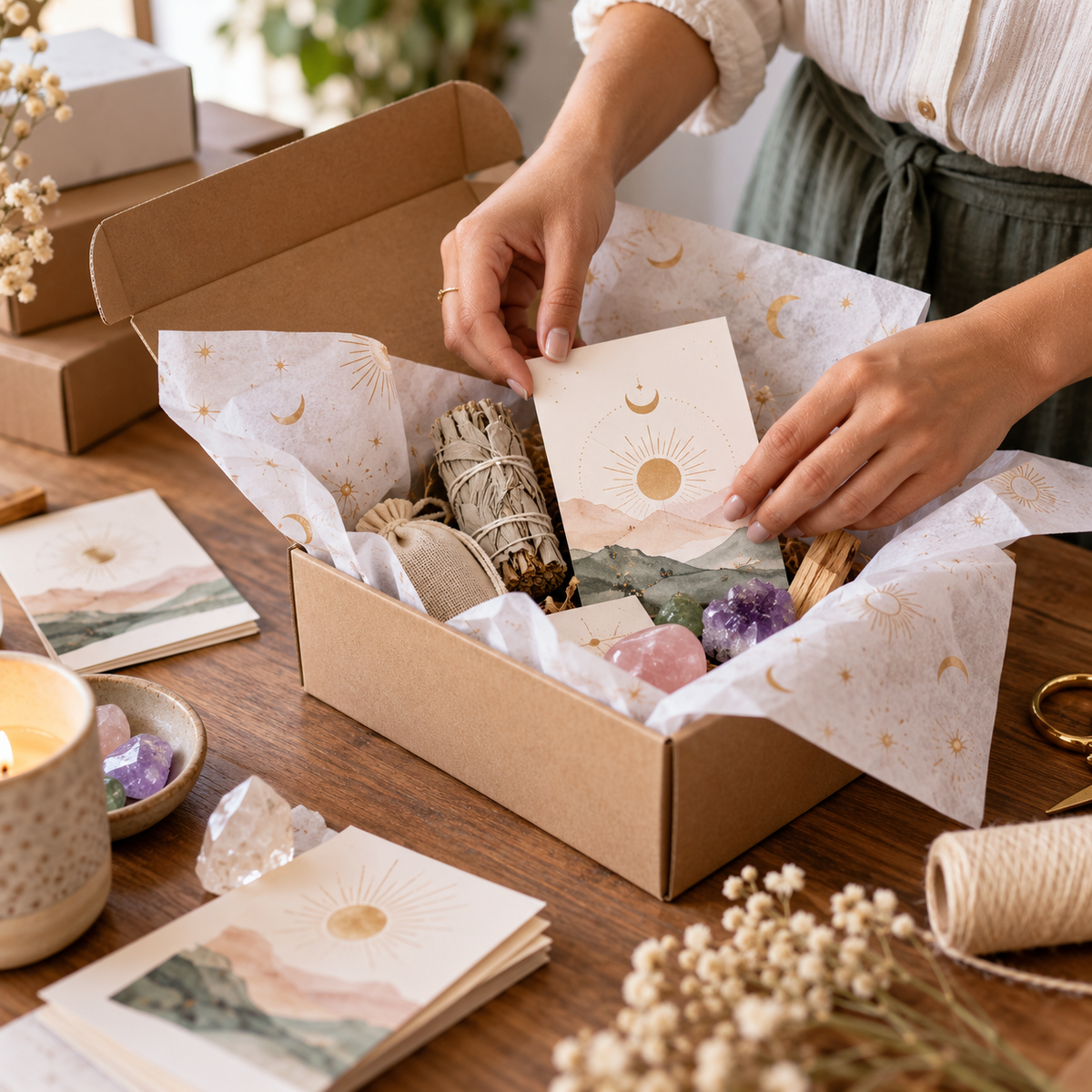 Spiritual Business Starter Kit packaging