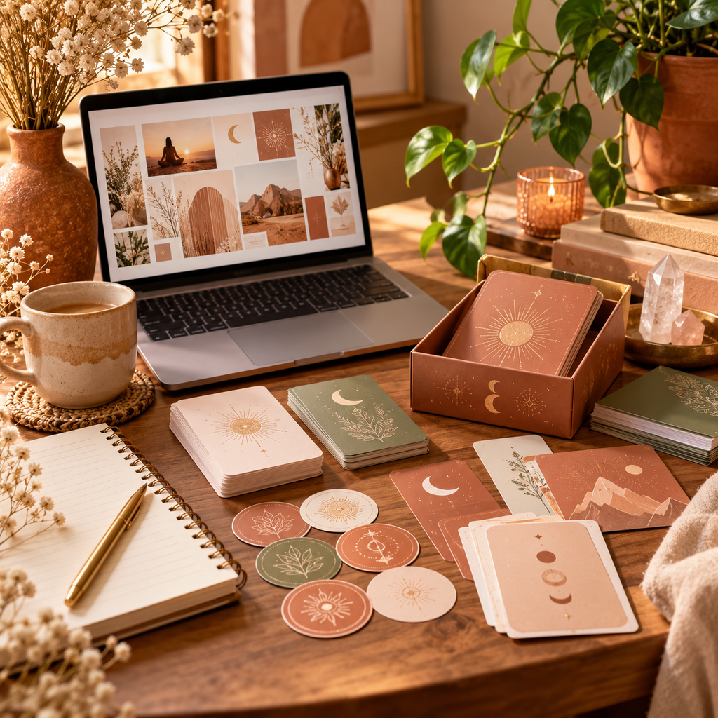 Spiritual Business Starter Kit workspace