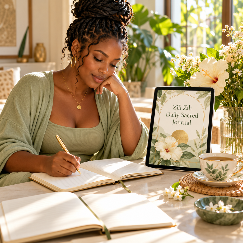 Zili Zili Daily Sacred Journal morning reflection experience