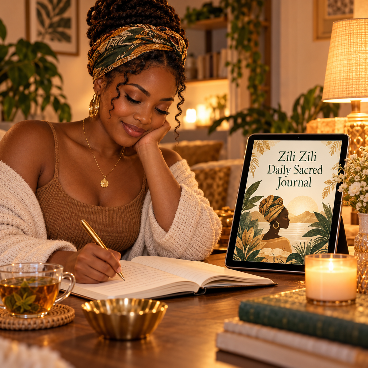 Zili Zili Daily Sacred Journal evening reflection experience