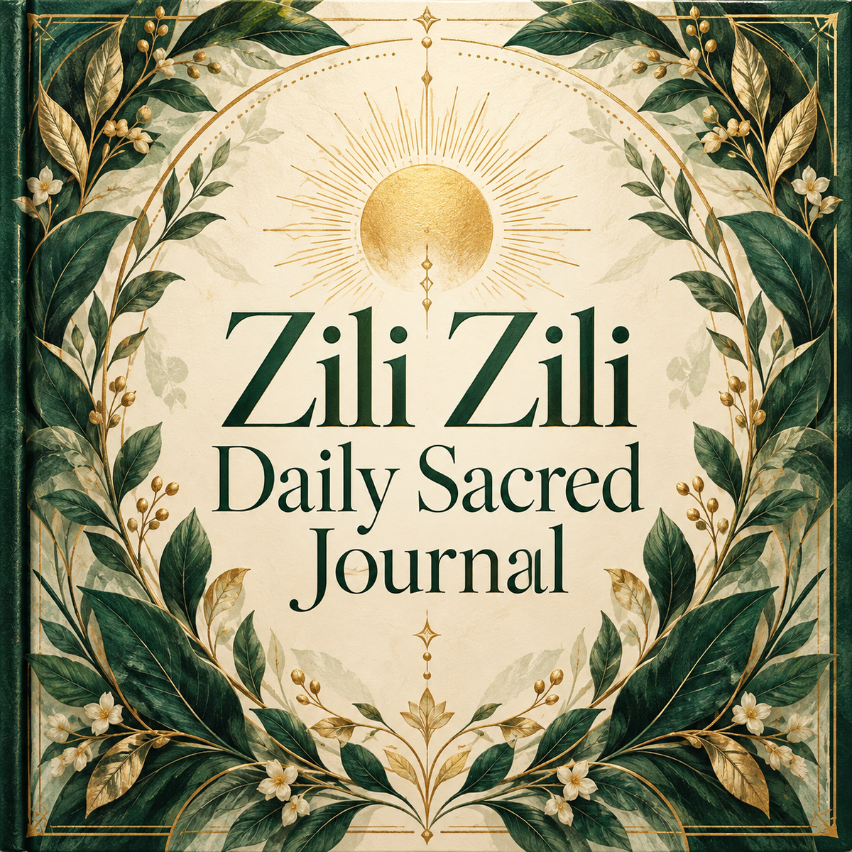 Zili Zili Daily Sacred Journal premium cover