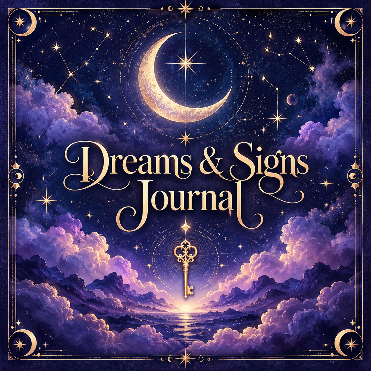 Dreams and Signs Journal premium cover