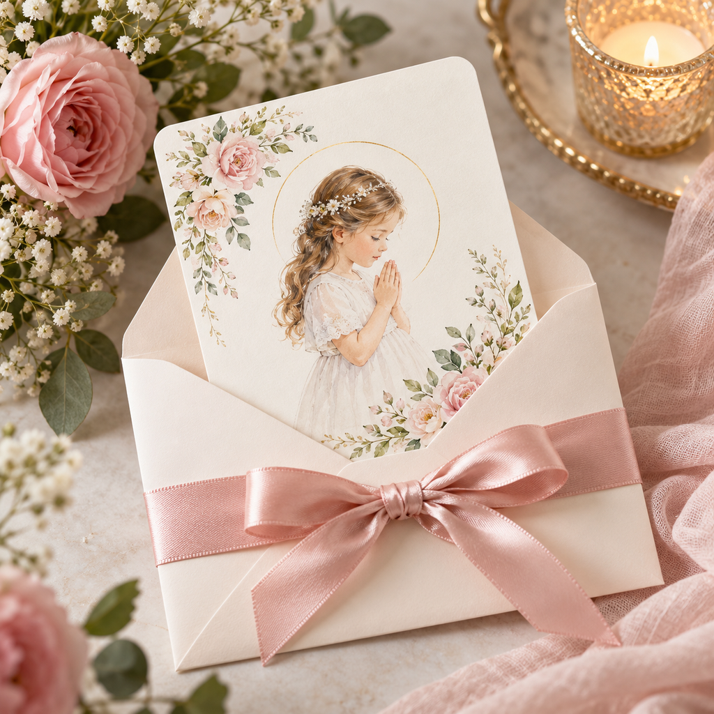 Custom Name Prayer Card keepsake