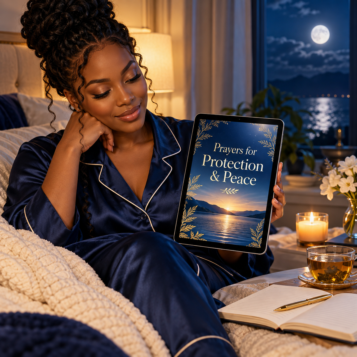 Prayers for Protection and Peace Ebook evening devotion moment