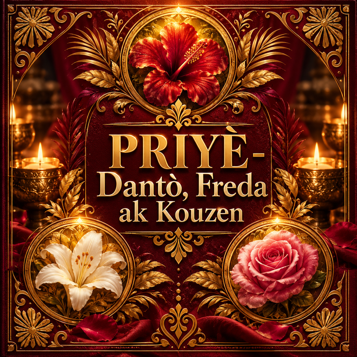 PRIYÈ Dantò Freda ak Kouzen premium cover