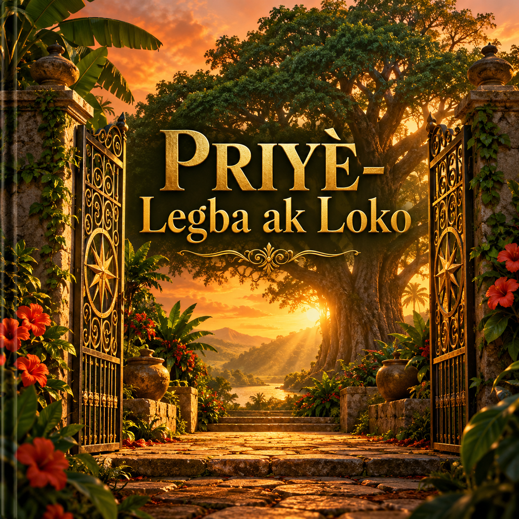 PRIYÈ Legba ak Loko premium cover